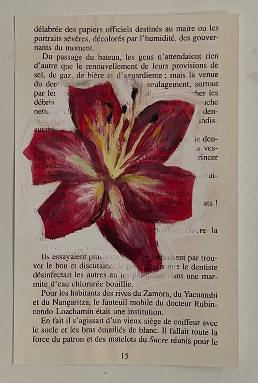 Lys - peins une page par jour avec moi